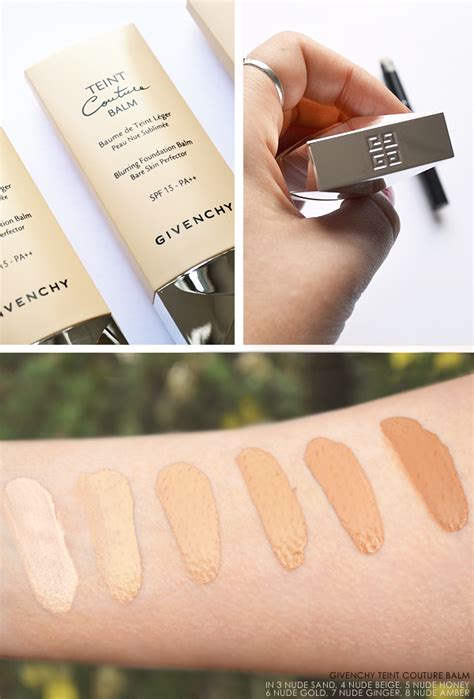 givenchy teint couture foundation elegant honey|Givenchy teint couture balm.